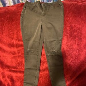 High waisted jegging